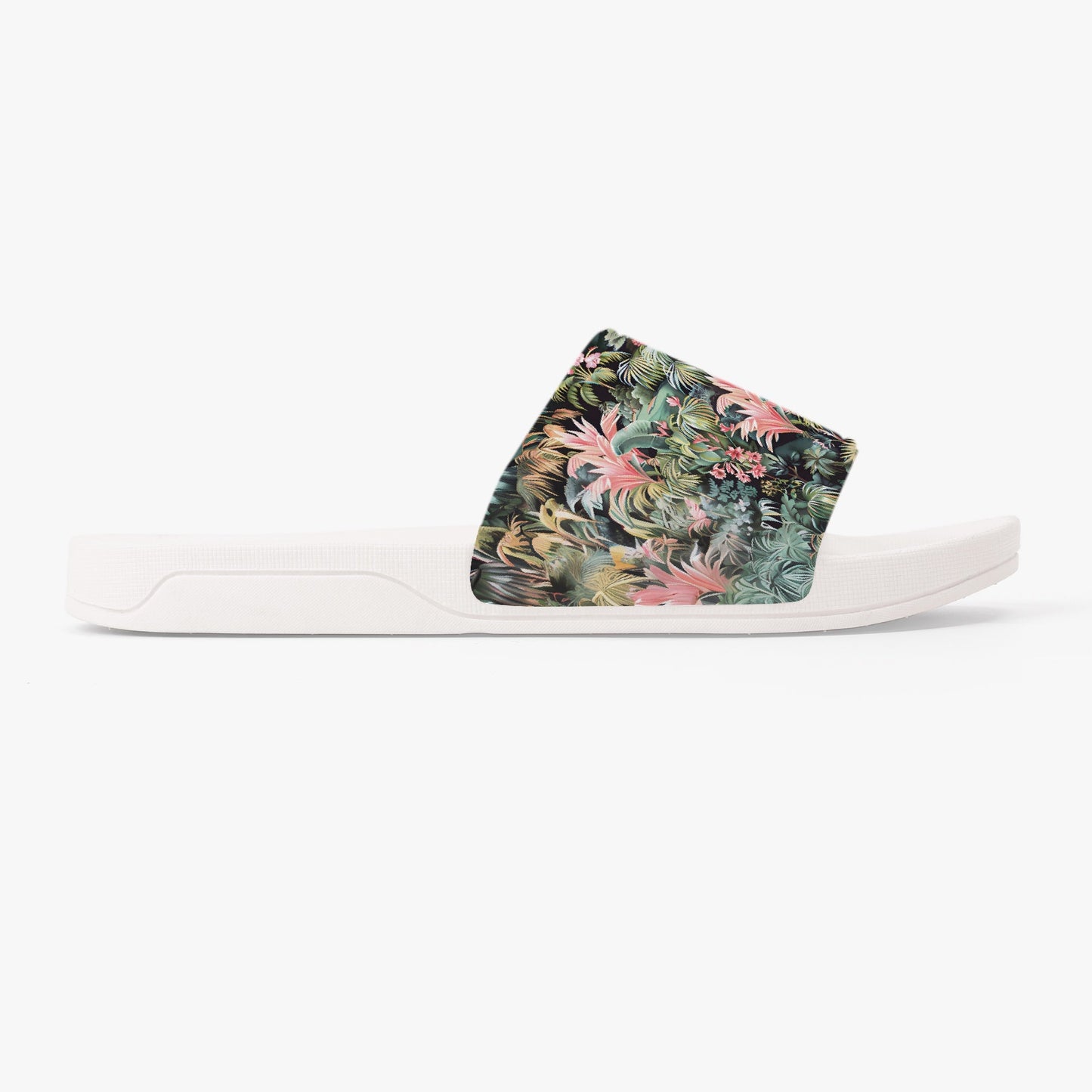 Pink Palm Unisex Sandals - Sola Shoe