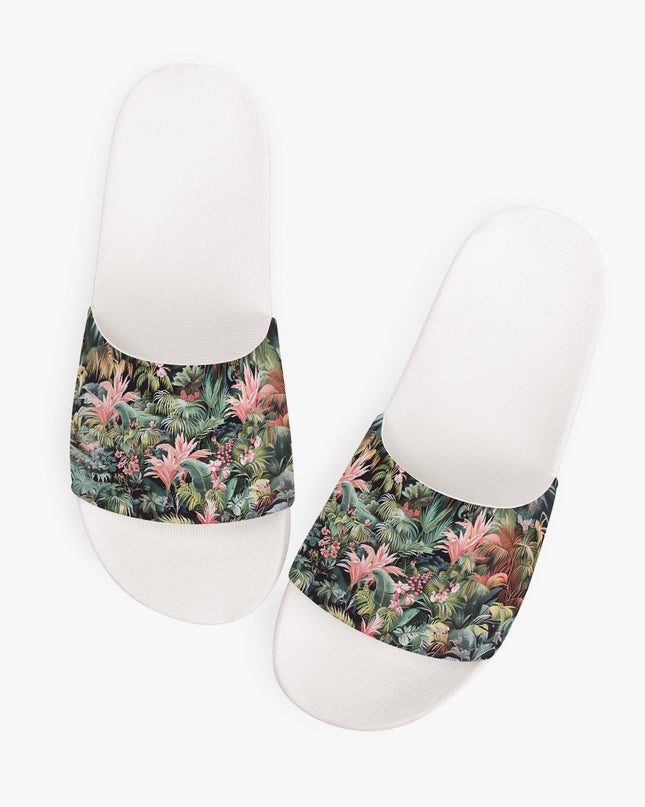 Pink Palm Unisex Sandals - Sola Shoe