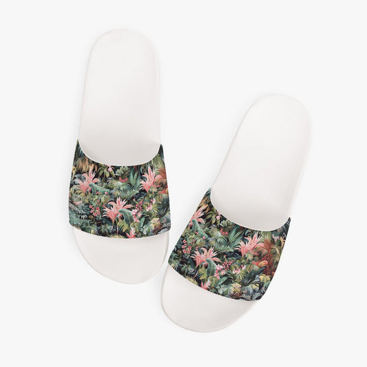 Pink Palm Unisex Sandals - Sola Shoe