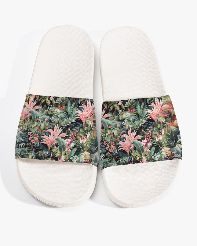 Pink Palm Unisex Sandals - Sola Shoe
