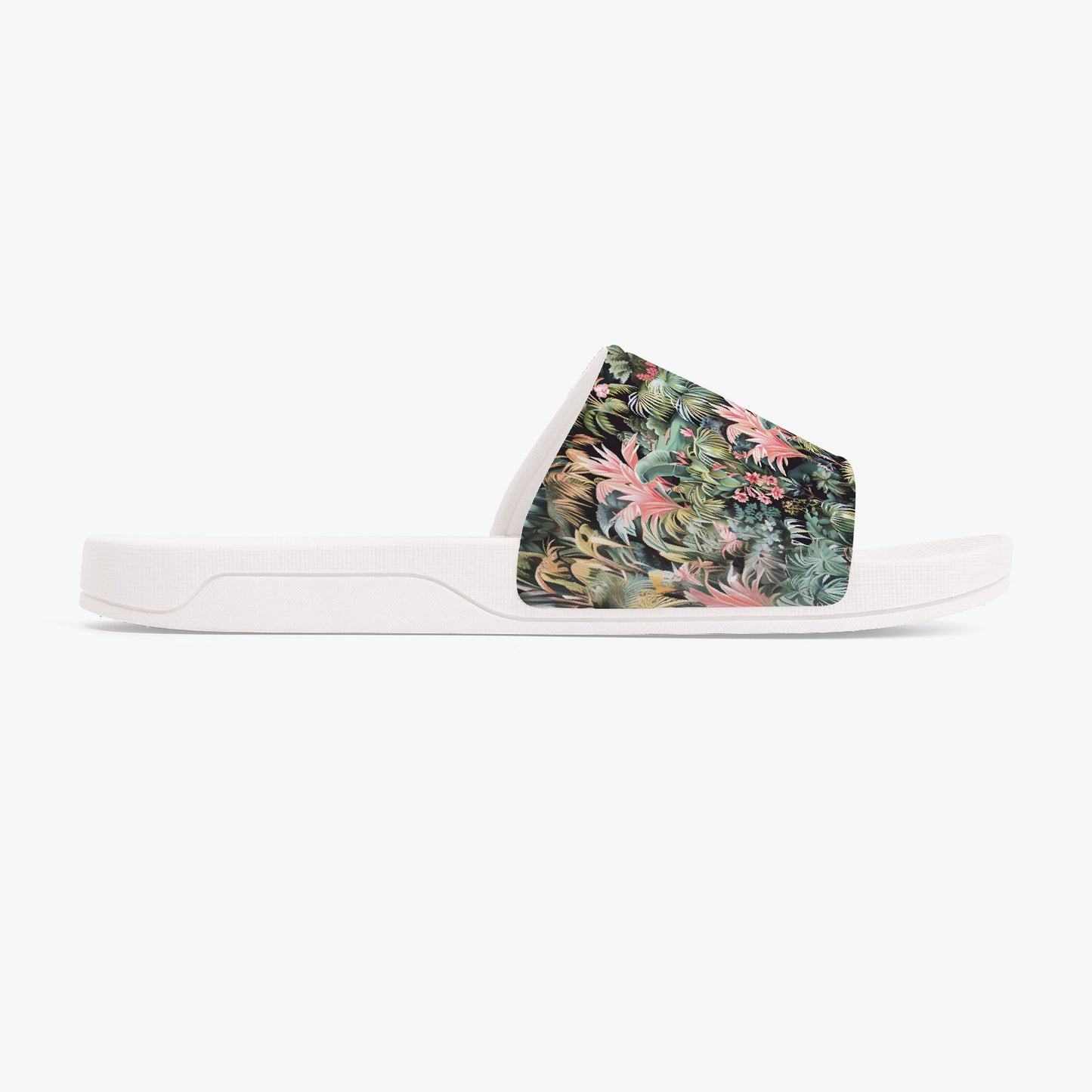 Pink Palm Unisex Sandals - Sola Shoe