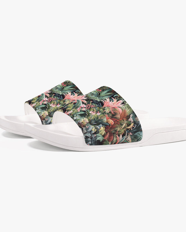 Pink Palm Unisex Sandals - Sola Shoe