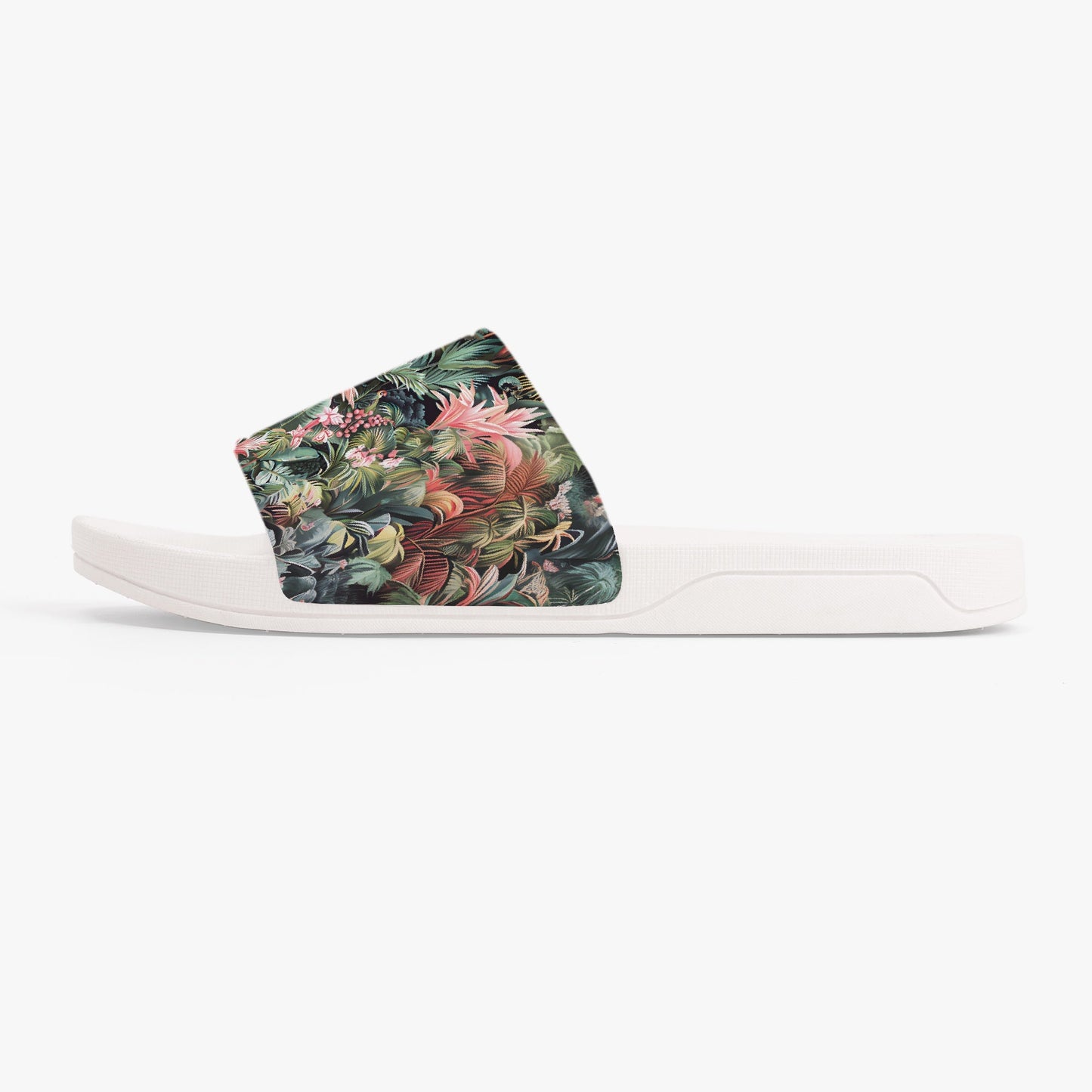 Pink Palm Unisex Sandals - Sola Shoe