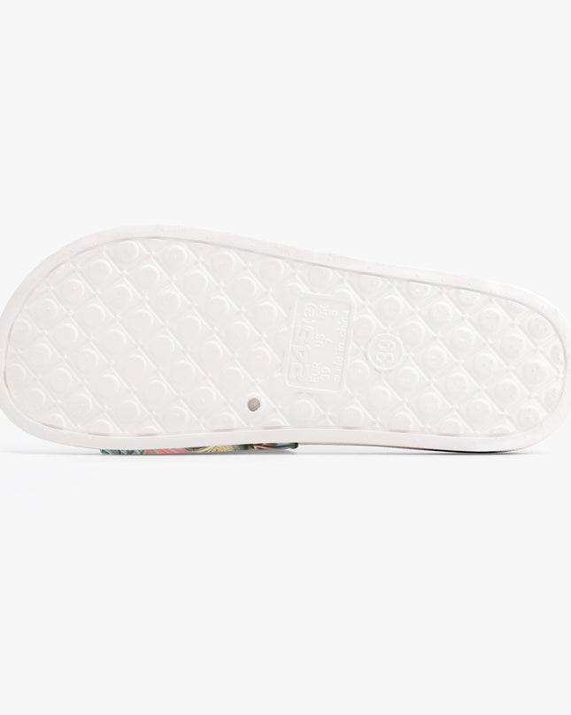 Pink Palm Unisex Sandals - Sola Shoe