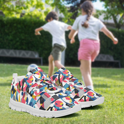 Skate Kids Lightweight Velcro Sneaker - Sola Shoe