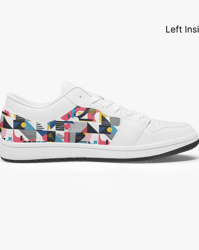 Skate Low - Top Leather Sneakers - Sola Shoe