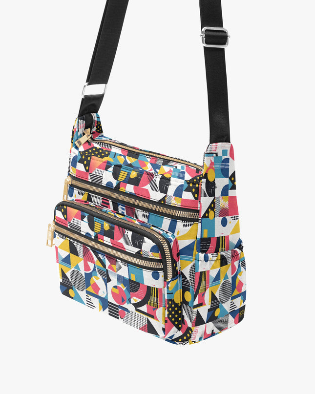 Skate Multi - pocket Crossbody Bag - Sola Shoe