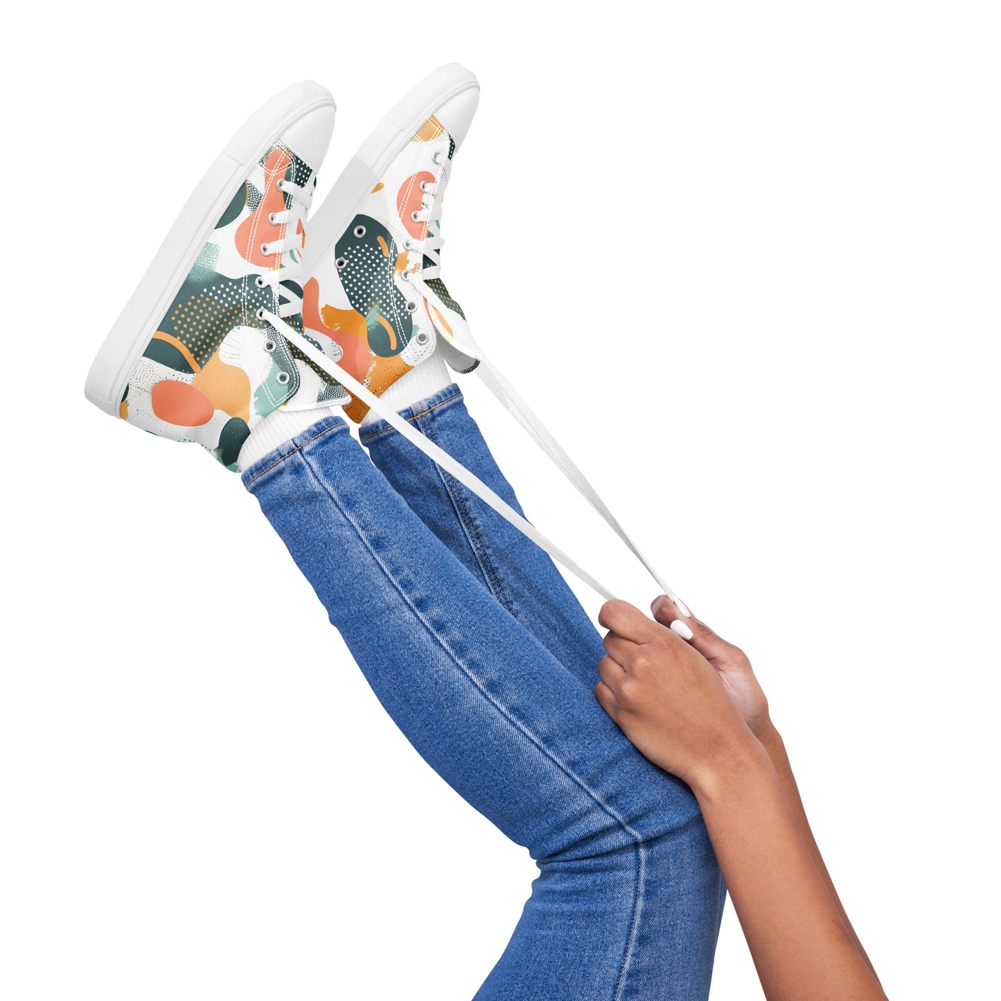 Step into Shapes high top shoes - Sola Shoe