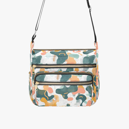 Step into Shapes Multi - pocket Crossbody Bag - Sola Shoe