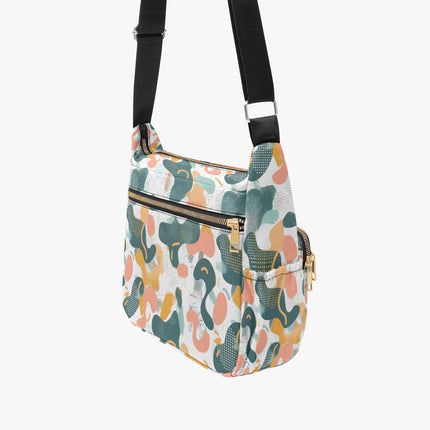 Step into Shapes Multi - pocket Crossbody Bag - Sola Shoe