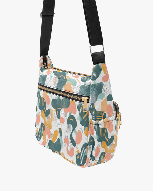 Step into Shapes Multi - pocket Crossbody Bag - Sola Shoe