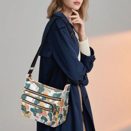 Step into Shapes Multi - pocket Crossbody Bag - Sola Shoe