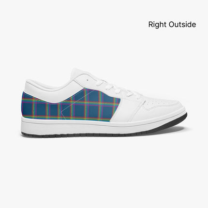 The Ally Low - Top Leather Sneakers - Sola Shoe