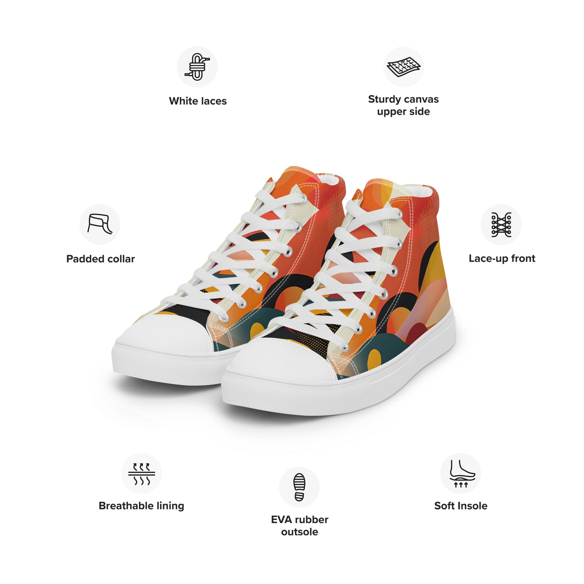 The Desert Men’s high top shoes - Sola Shoe