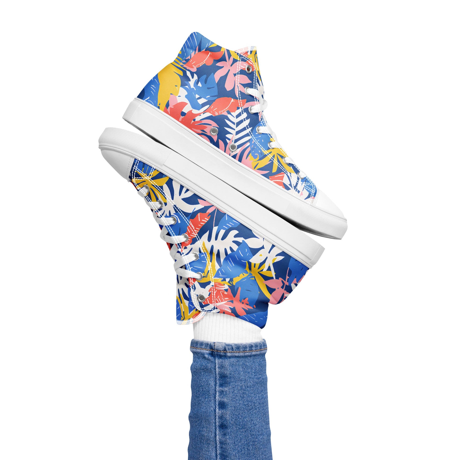 Tropical Storm high top shoes - Sola Shoe