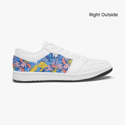 Tropical Storm Low - Top Leather Sneakers - Sola Shoe