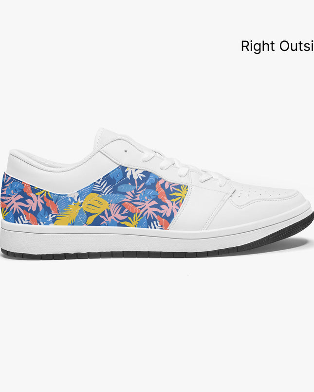 Tropical Storm Low - Top Leather Sneakers - Sola Shoe