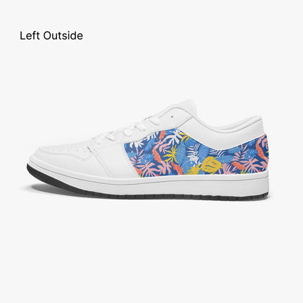 Tropical Storm Low - Top Leather Sneakers - Sola Shoe