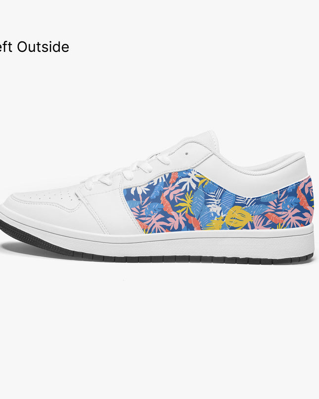 Tropical Storm Low - Top Leather Sneakers - Sola Shoe