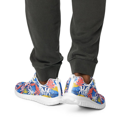 Tropical Storm Men’s athletic shoes - Sola Shoe