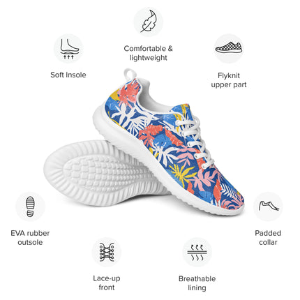Tropical Storm Men’s athletic shoes - Sola Shoe