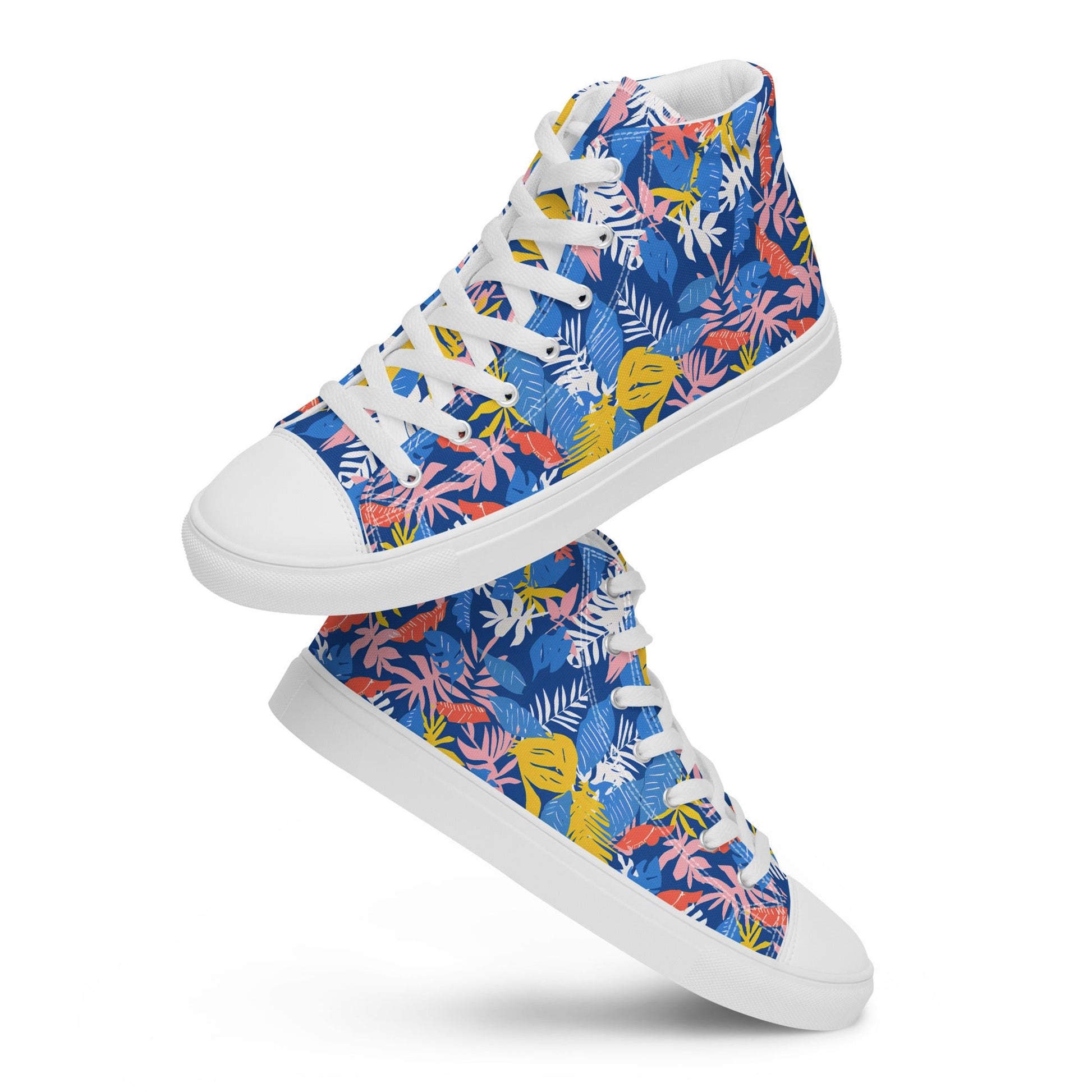 Tropical Storm Men’s high top shoes - Sola Shoe
