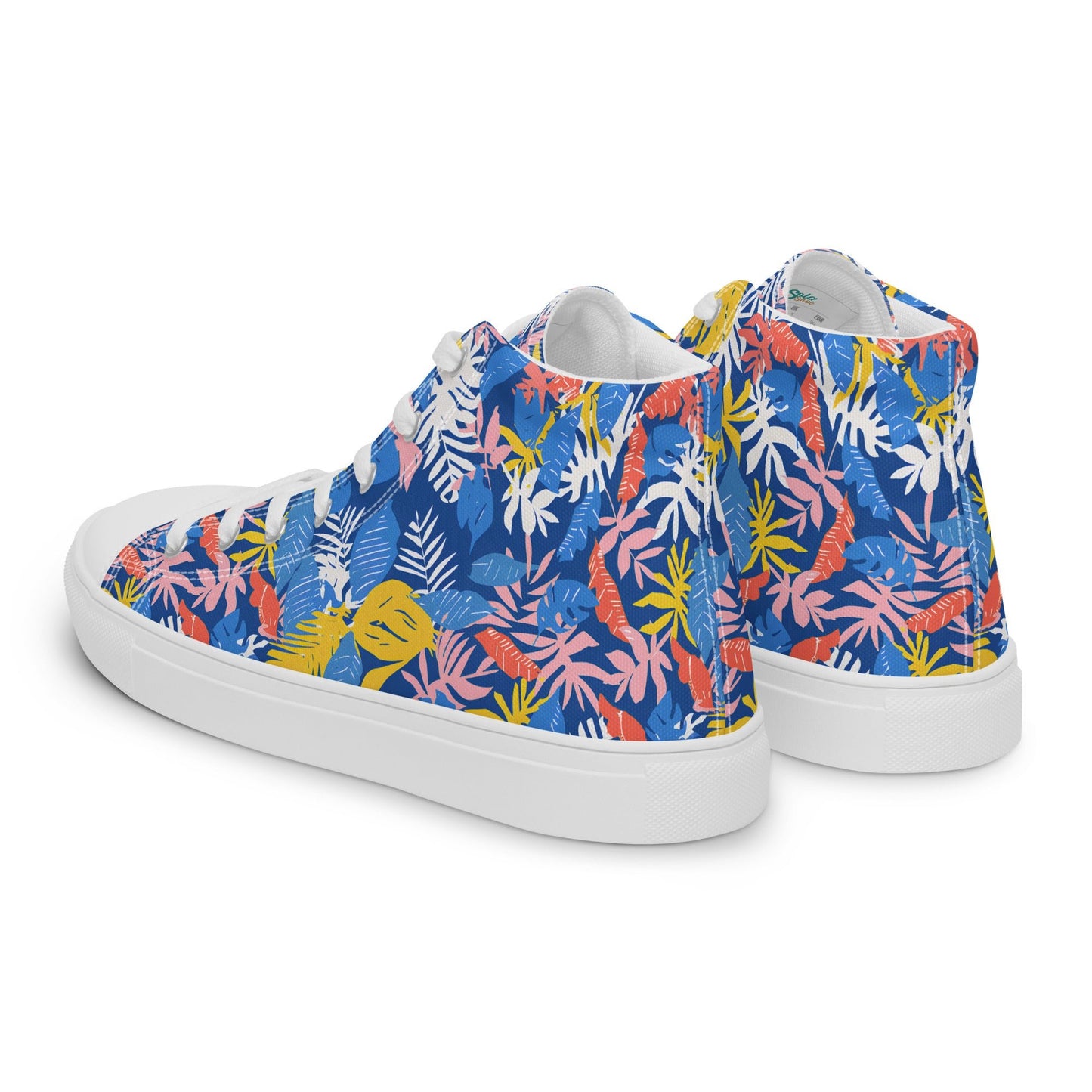 Tropical Storm Men’s high top shoes - Sola Shoe