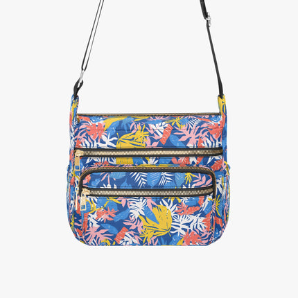Tropical Storm Multi - pocket Crossbody Bag - Sola Shoe