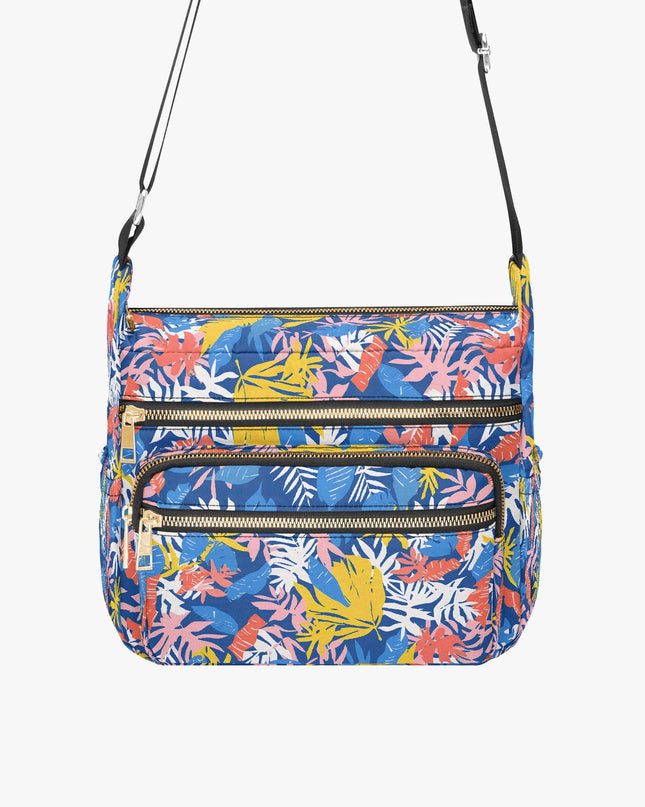 Tropical Storm Multi - pocket Crossbody Bag - Sola Shoe