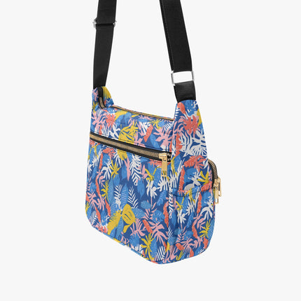 Tropical Storm Multi - pocket Crossbody Bag - Sola Shoe
