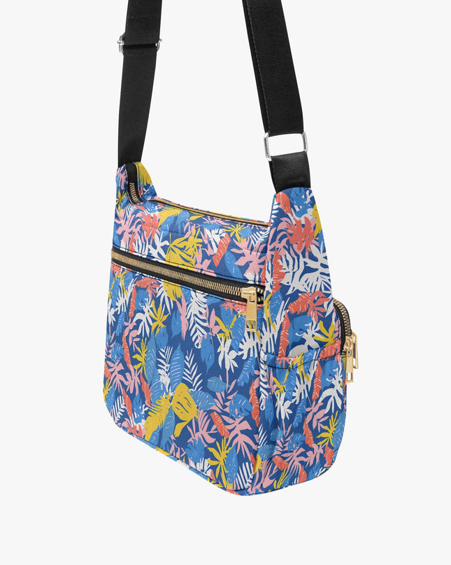 Tropical Storm Multi - pocket Crossbody Bag - Sola Shoe