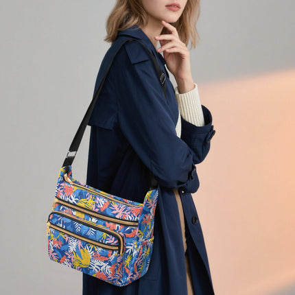 Tropical Storm Multi - pocket Crossbody Bag - Sola Shoe