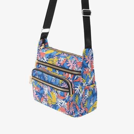 Tropical Storm Multi - pocket Crossbody Bag - Sola Shoe