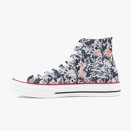 Victorian Poetry High - Top Shoes - Sola Shoe