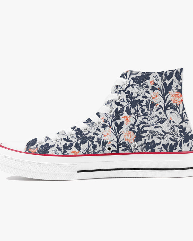 Victorian Poetry High - Top Shoes - Sola Shoe