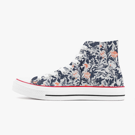 Victorian Poetry High - Top Shoes - Sola Shoe