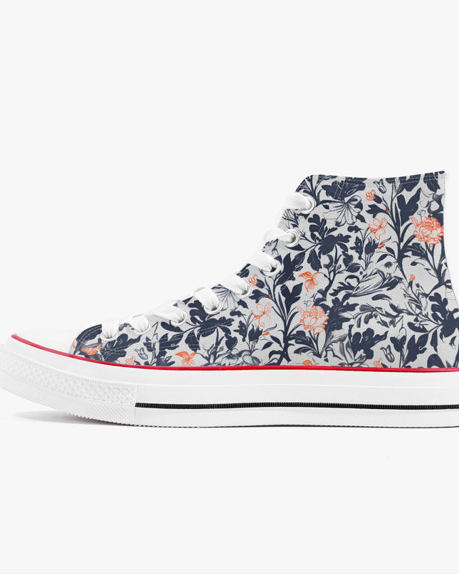 Victorian Poetry High - Top Shoes - Sola Shoe