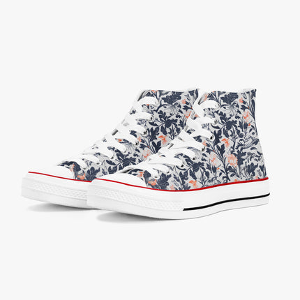 Victorian Poetry High - Top Shoes - Sola Shoe