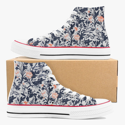 Victorian Poetry High - Top Shoes - Sola Shoe