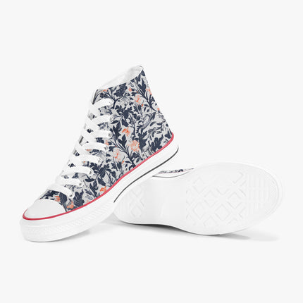 Victorian Poetry High - Top Shoes - Sola Shoe