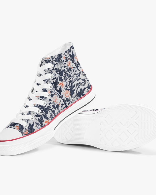 Victorian Poetry High - Top Shoes - Sola Shoe