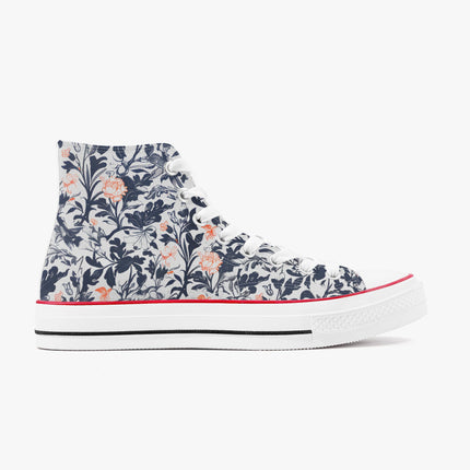 Victorian Poetry High - Top Shoes - Sola Shoe
