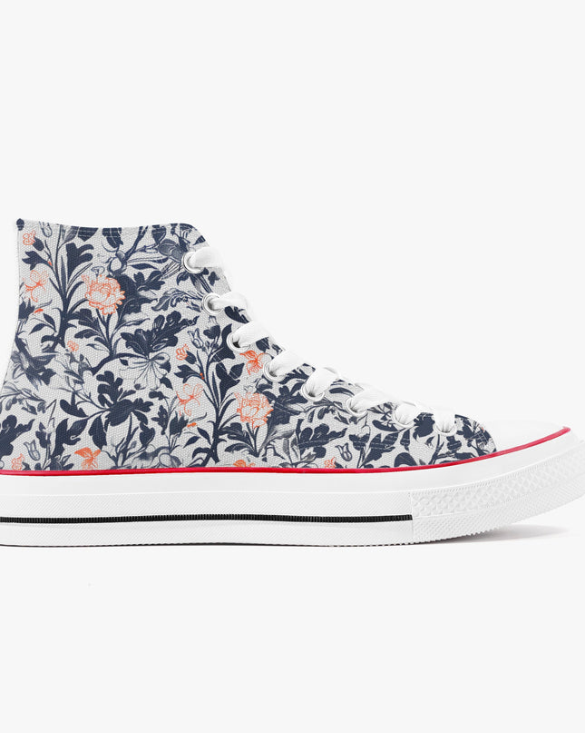 Victorian Poetry High - Top Shoes - Sola Shoe