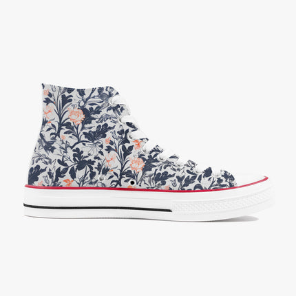 Victorian Poetry High - Top Shoes - Sola Shoe