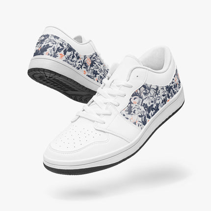 Victorian Poetry Low - Top Leather Sneakers - Sola Shoe