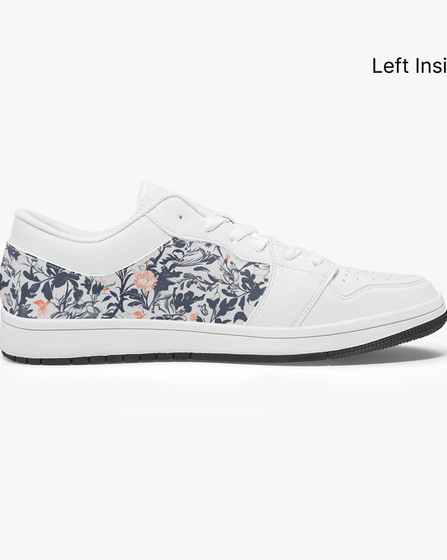 Victorian Poetry Low - Top Leather Sneakers - Sola Shoe