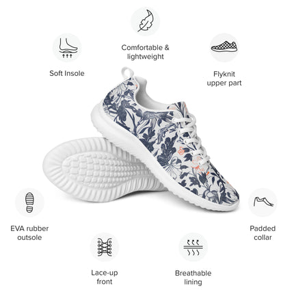 Victorian Poetry Men’s athletic shoes - Sola Shoe