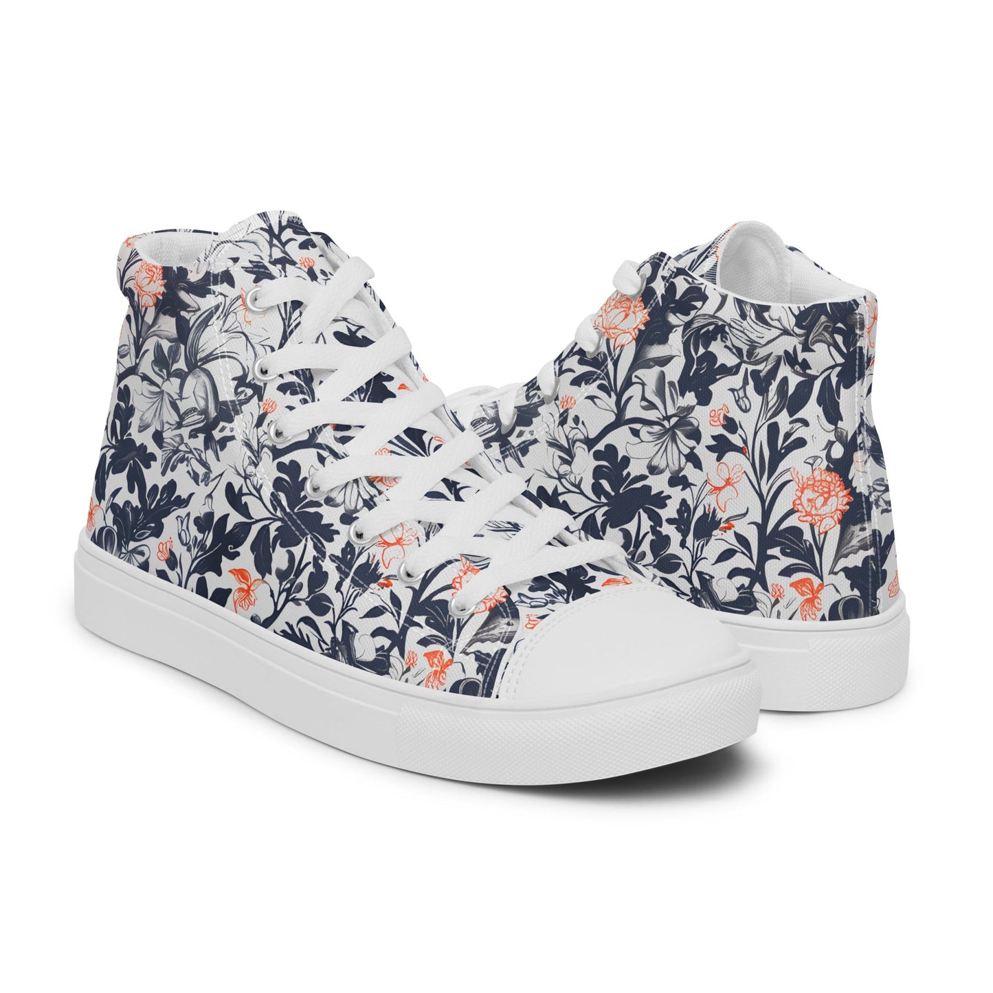 Victorian Poetry Men’s high top shoes - Sola Shoe