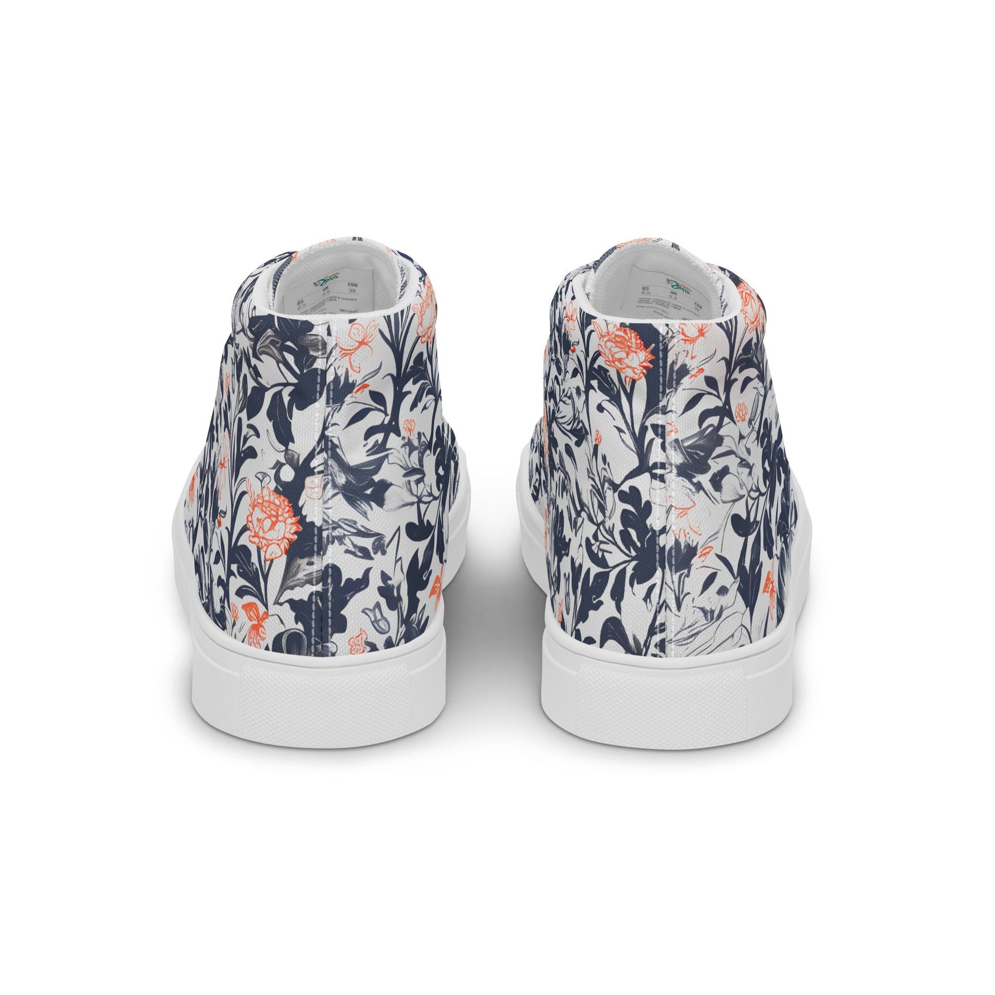 Victorian Poetry Men’s high top shoes - Sola Shoe