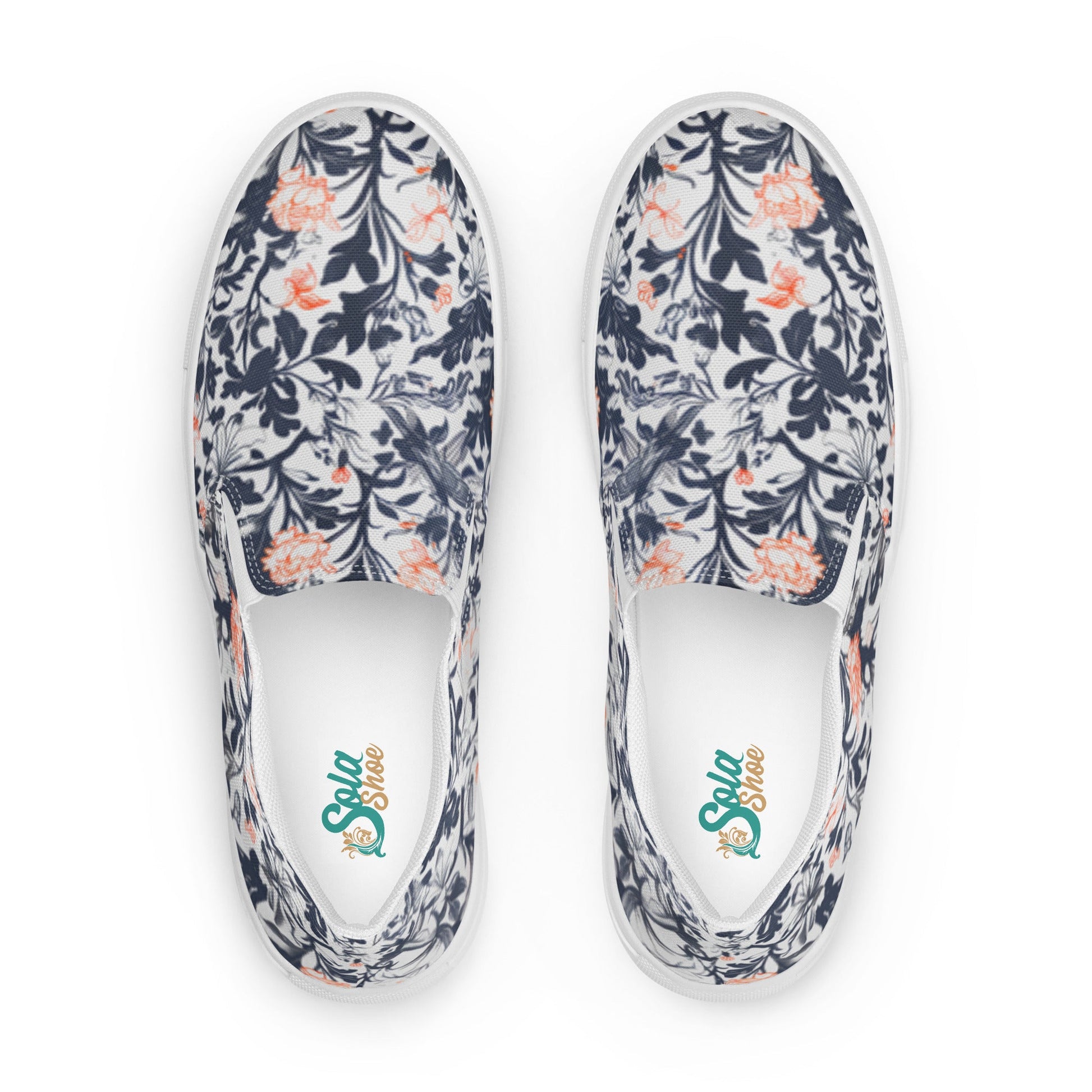 Victorian Poetry Men’s slip - on shoes - Sola Shoe